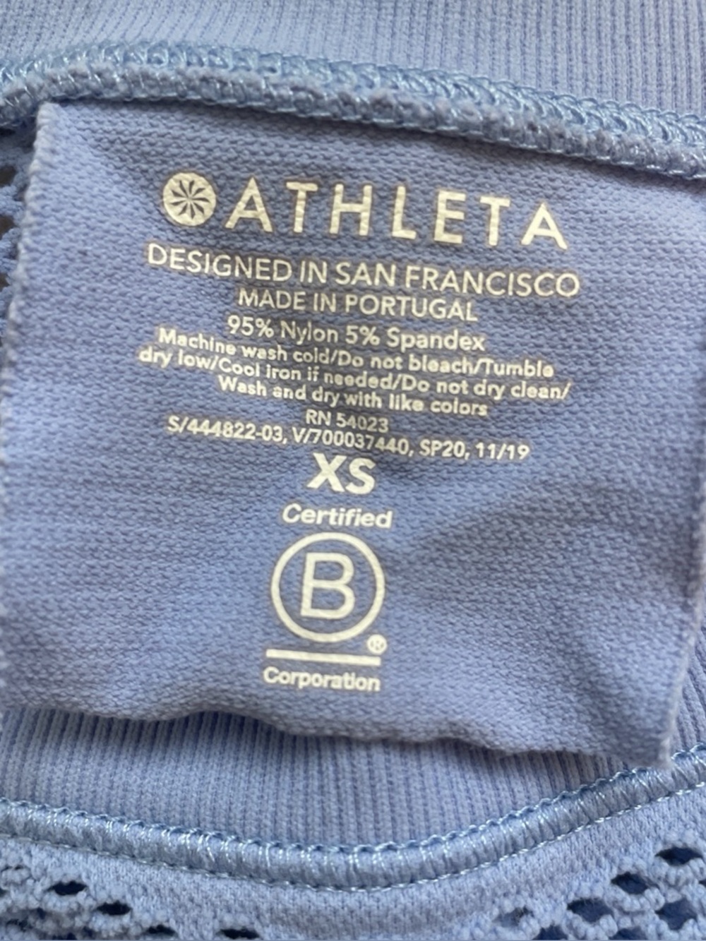 Athleta Perforated Knit Athletic Tank - Picture 2 of 4